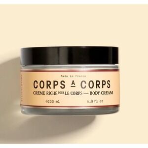 Corps a Corps Rich Body Cream 200ml 6.7 fl oz Made in France Intensive Care